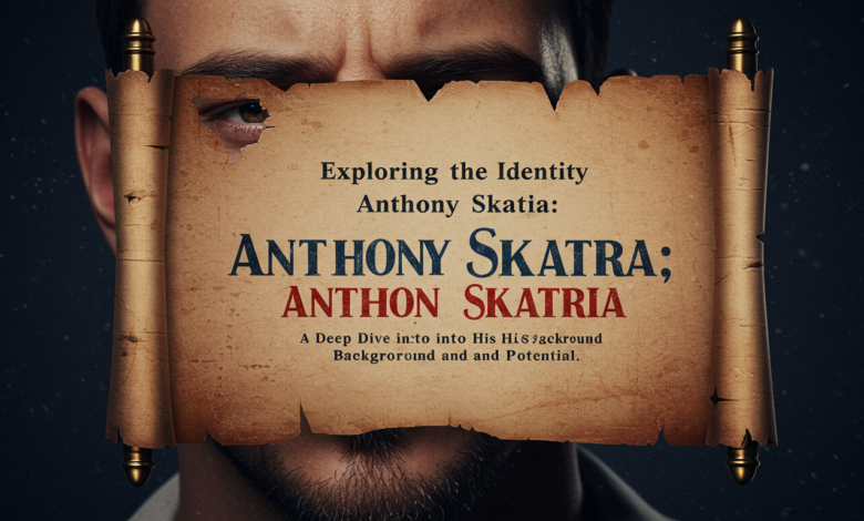 Exploring the Identity of Anthony Skatria: A Deep Dive into His Background and Potential